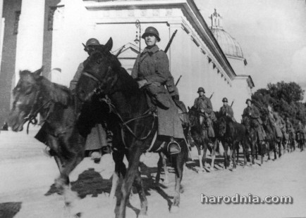 Кавелерыя Чырвонай Арміі ў Вільні,верасень 1939 г