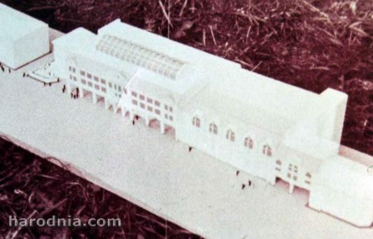 Гродна. Праект 1988 года. Забудова, якая закрывае ўнівермаг