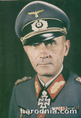 камандзір 8-й нямецкай пд генерал-лейтэнант Густаў Хёнэ
