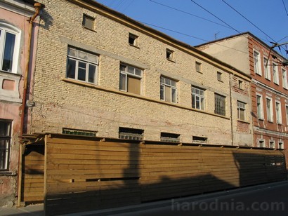 Будынак фабрыкі Старавольскіх да 'перабудовы'. 2004 г