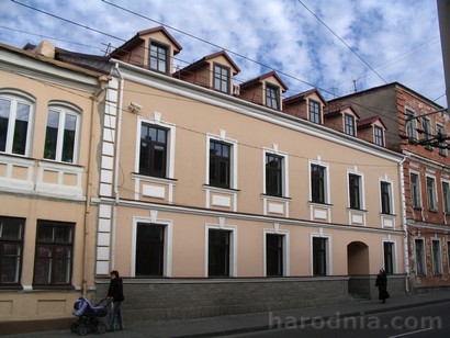 'перабудаваны' будынак фабрыкі Старавольскіх, 2008 г
