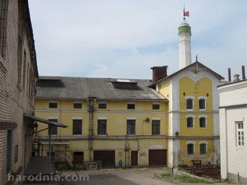 Ужо зачынены гродзенскі піўзавод у 2007 годзе