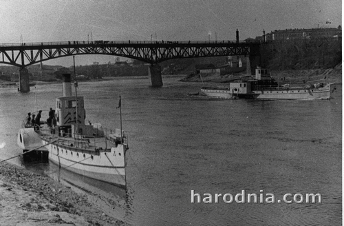 „Jagiełło” i „Jadwiga”. Lata 1930-te.  Zdjęcie z portalu Narodowe Archiwum Cyfrowe. 