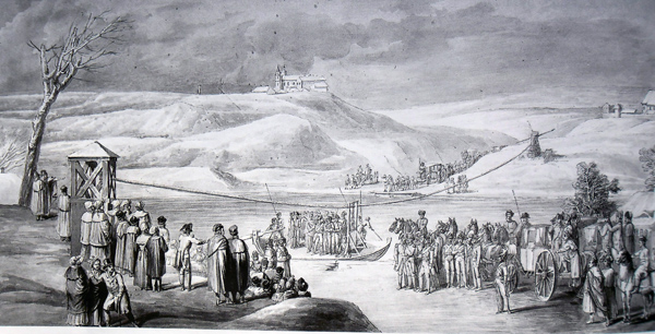 Прыезд караля ў Гродна, студзень 1795 г.