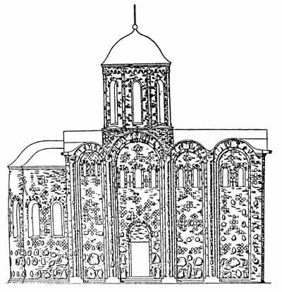 Каложская царква XII ст. (рэканструкцыя)
