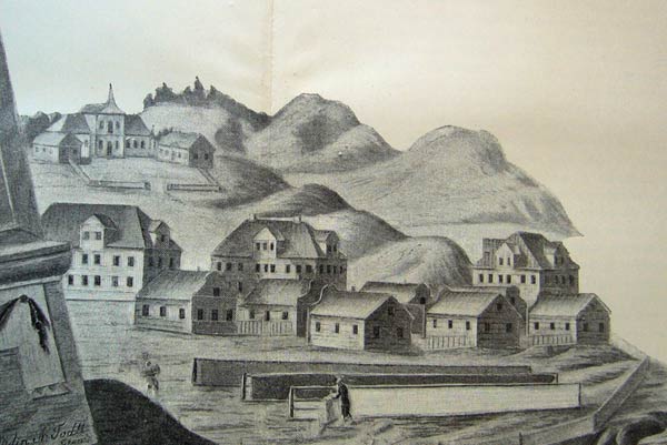 Гарадніца ў 1789 г.