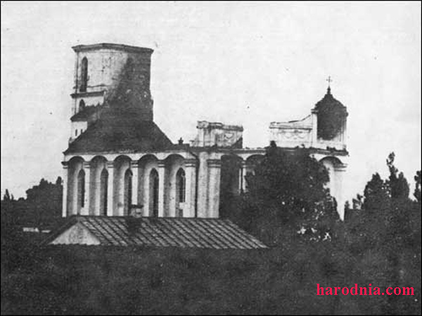 Храм после пожара 1892 г.